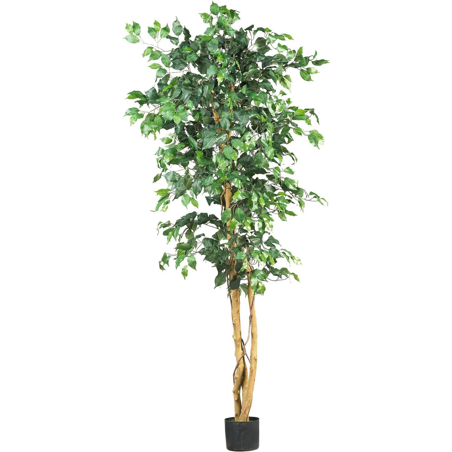 Ficus Artificial Tree with Silk Green Leaves, 6' Michaels