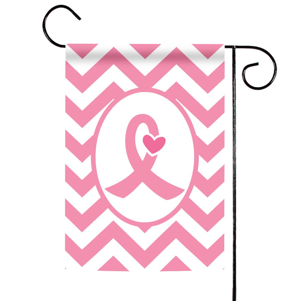 Pink Ribbon Decorative Breast Cancer Flag | Michaels