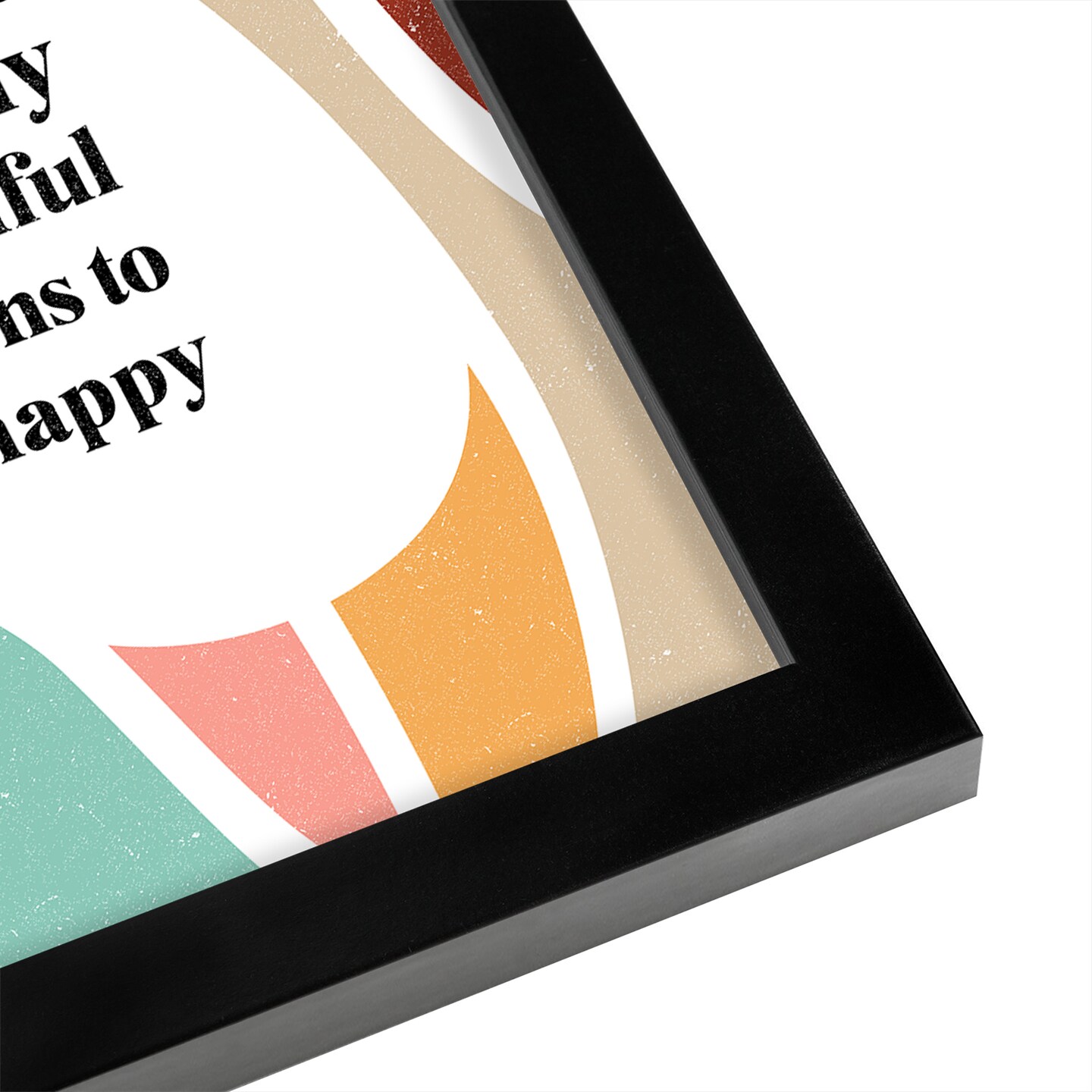 There Are So Many Beautiful Reasons To Be Happy by Elena David Frame  - Americanflat