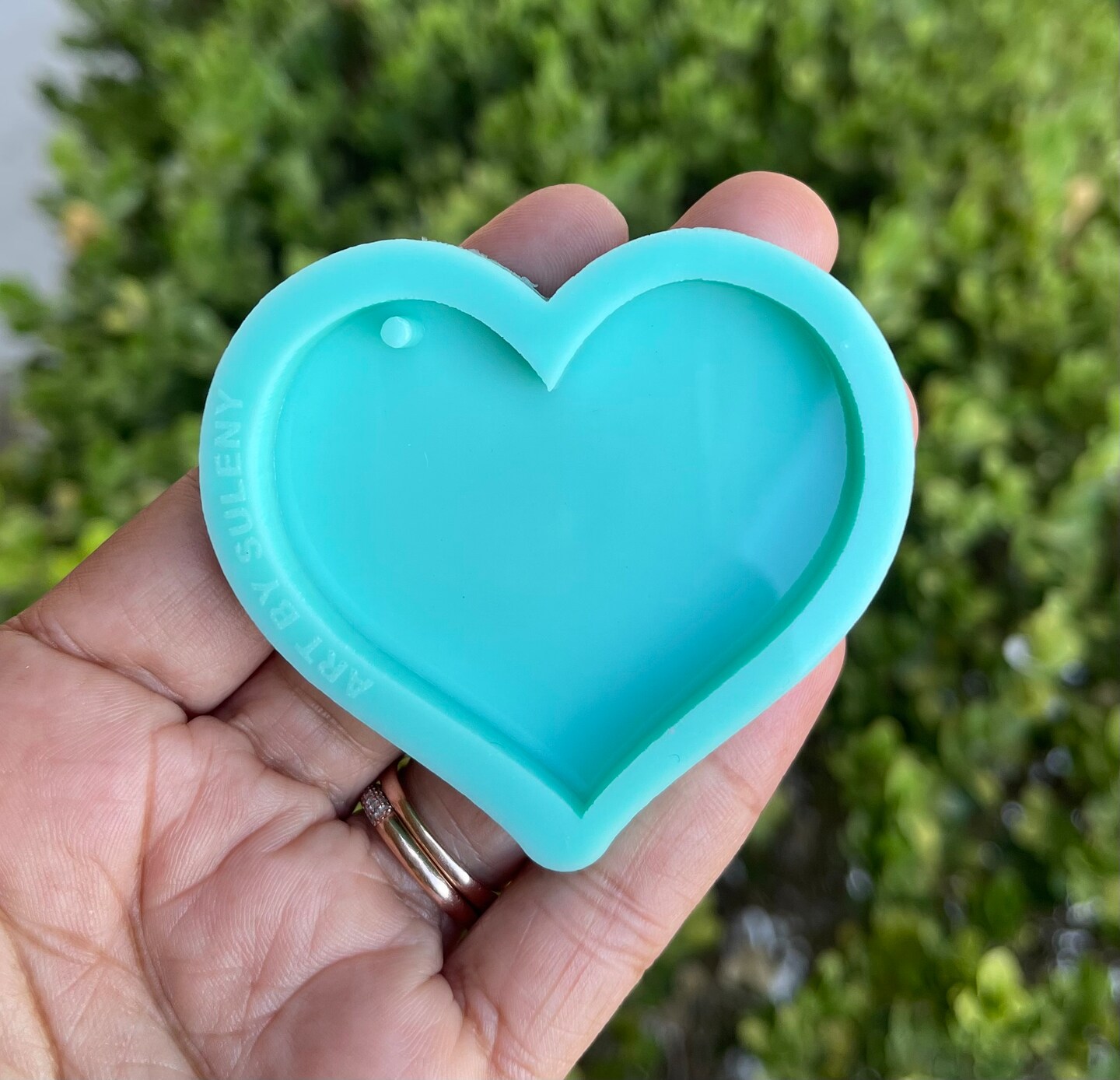Heart Mold for Resin for Keychain