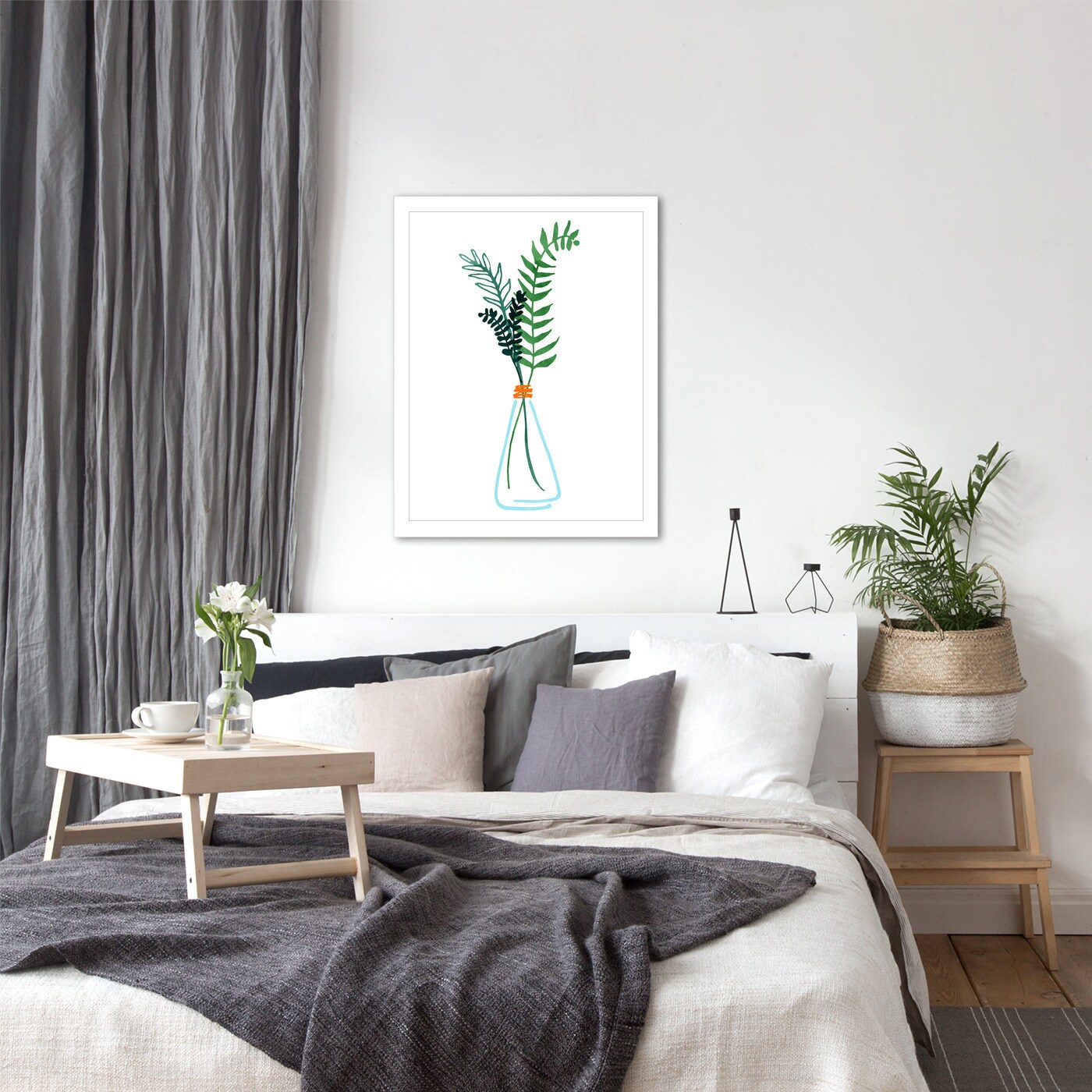 Herbs Watercolor by Modern Tropical Frame  - Americanflat