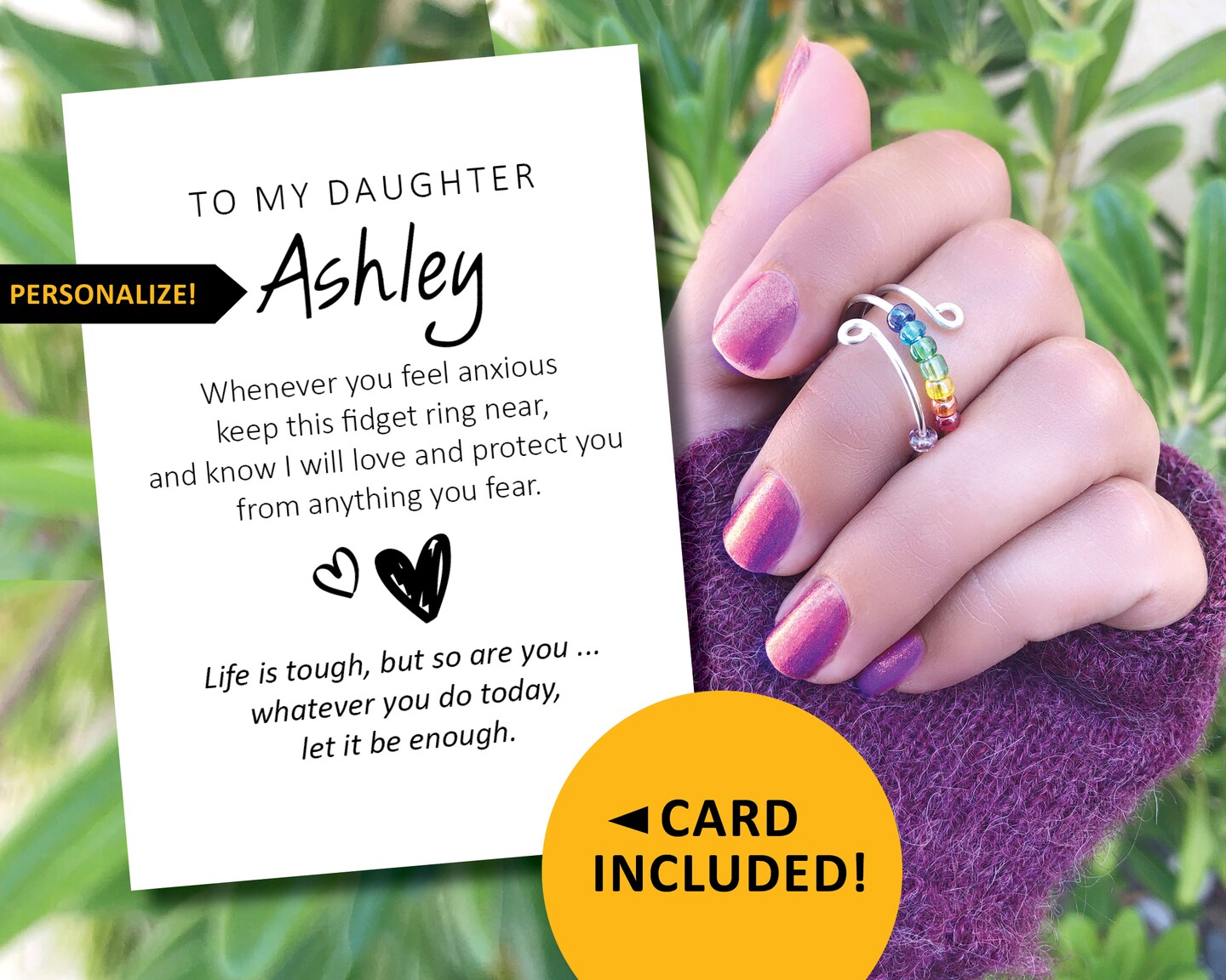 To my Daughter: Fidget Ring | The Humble RxMom
