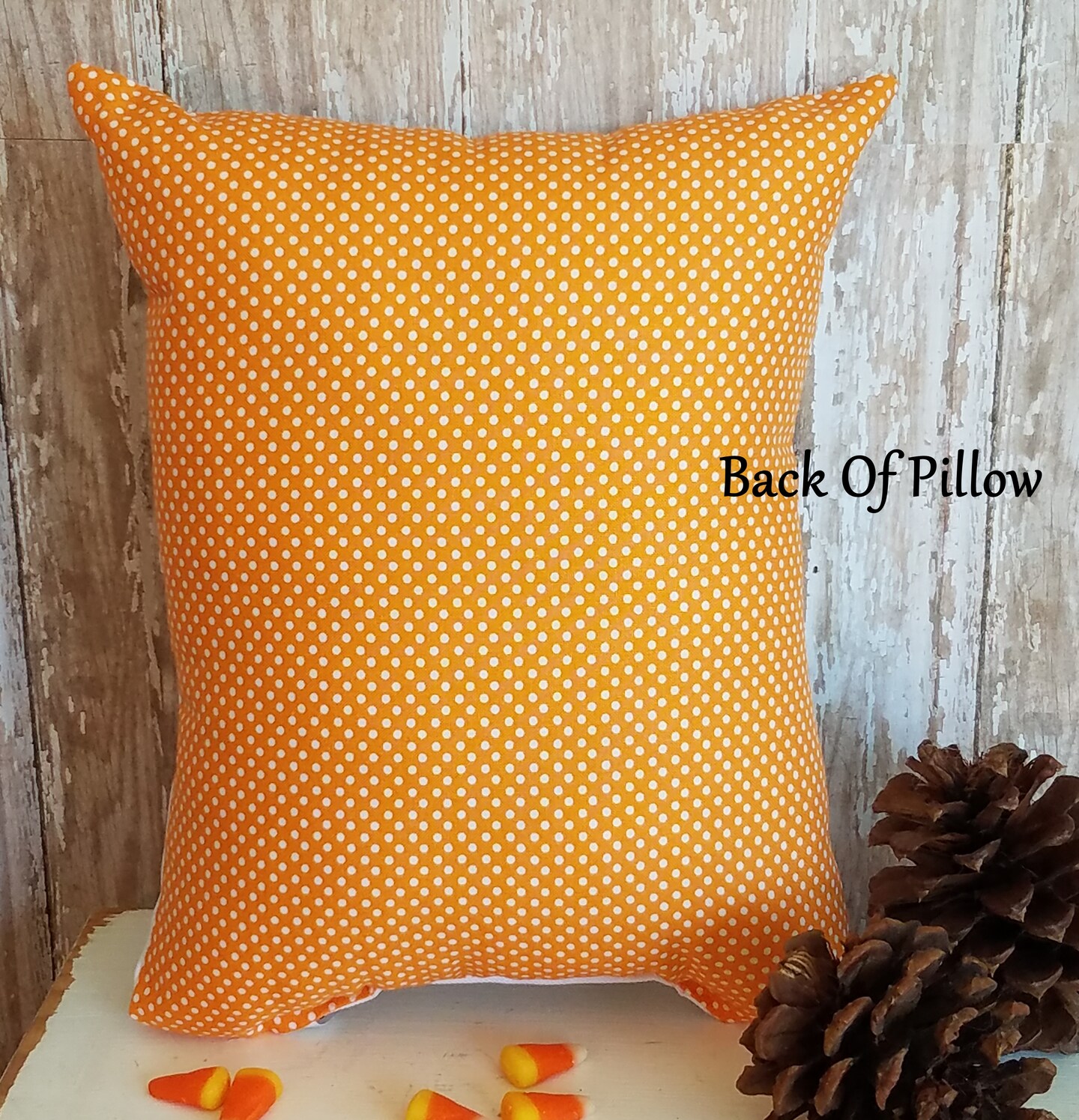 Handmade Cute Vintage Kitsch Trick Or Treater Halloween Pillow