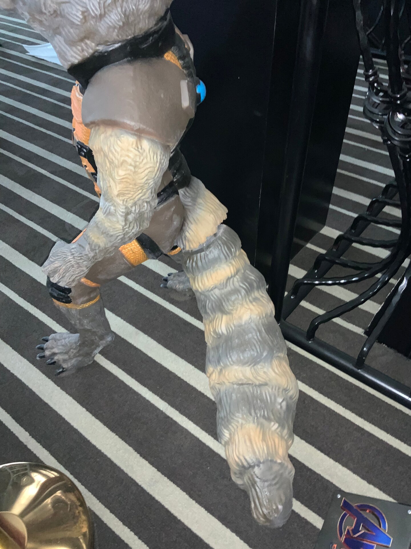 Guardians of the Galaxy Rocket Raccoon Life Size Statue NECA