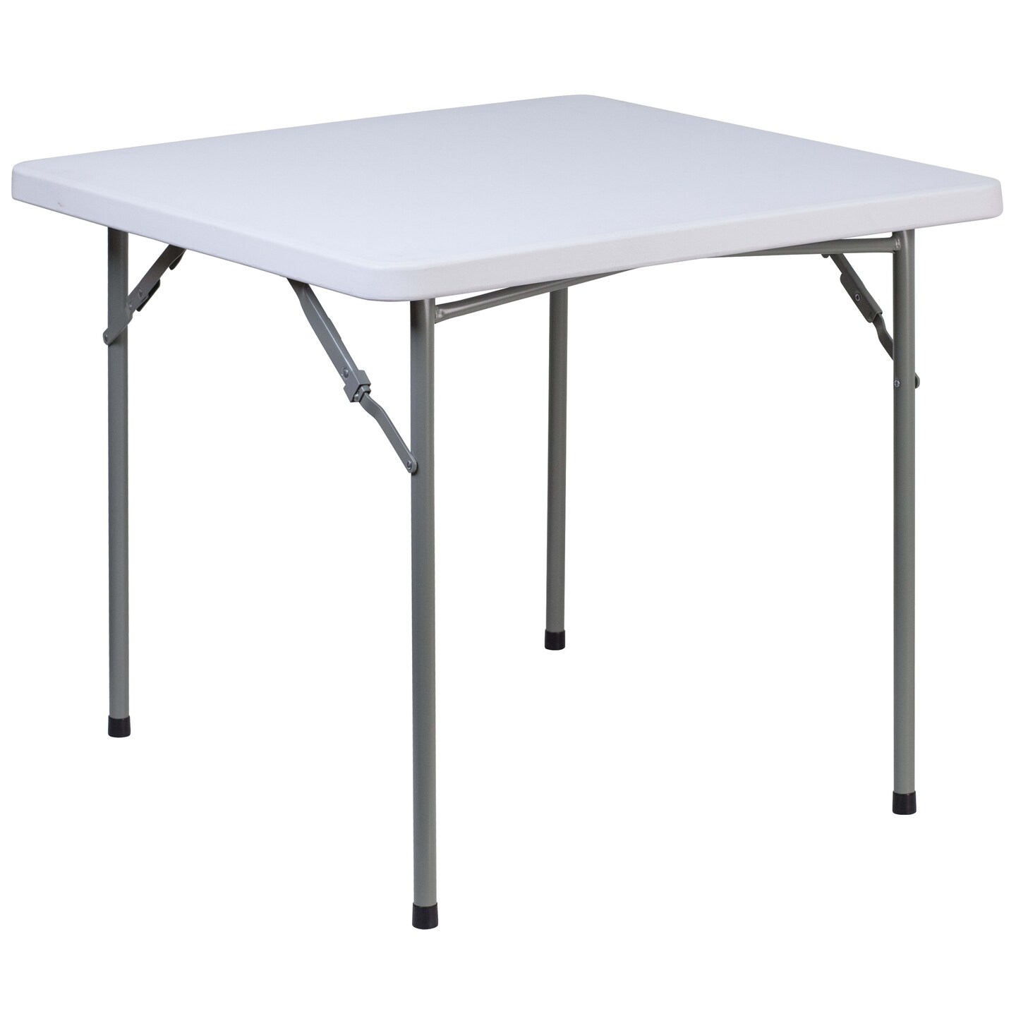 Emma and Oliver 2.81-Foot Square Plastic Folding Table