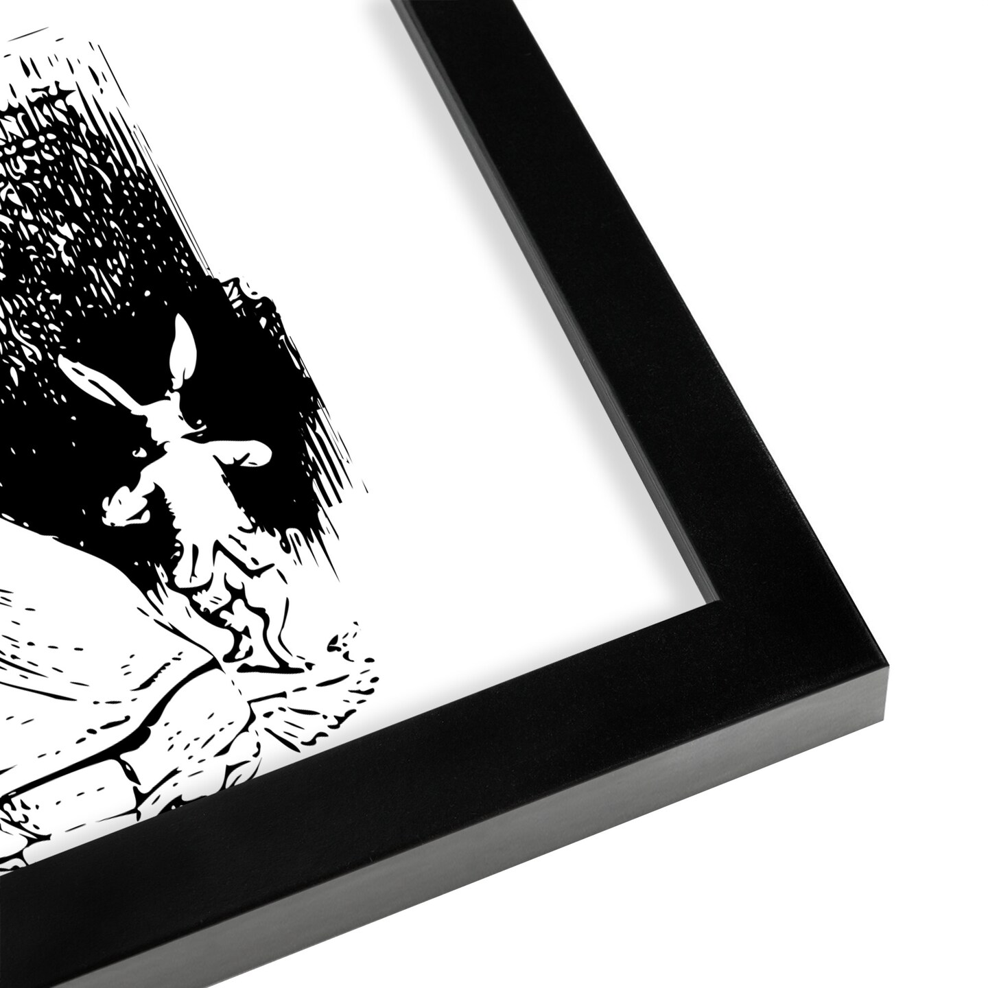 Alice In Wonderland Youre Mad Quote by Tanya Shumkina Frame  - Americanflat