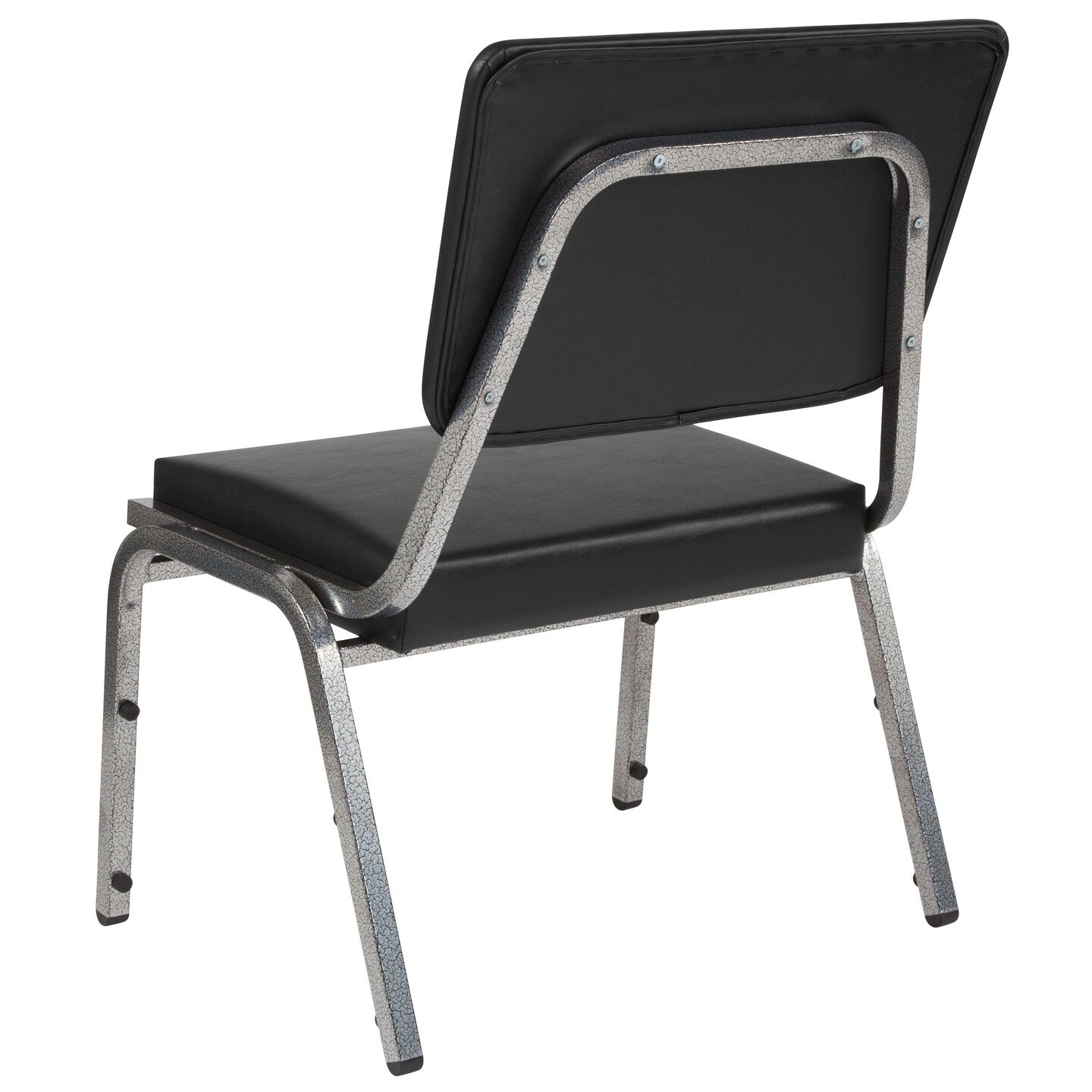 Emma and Oliver 1000 lb. Antimicrobial Bariatric Open Back medical Guest Arm Chair