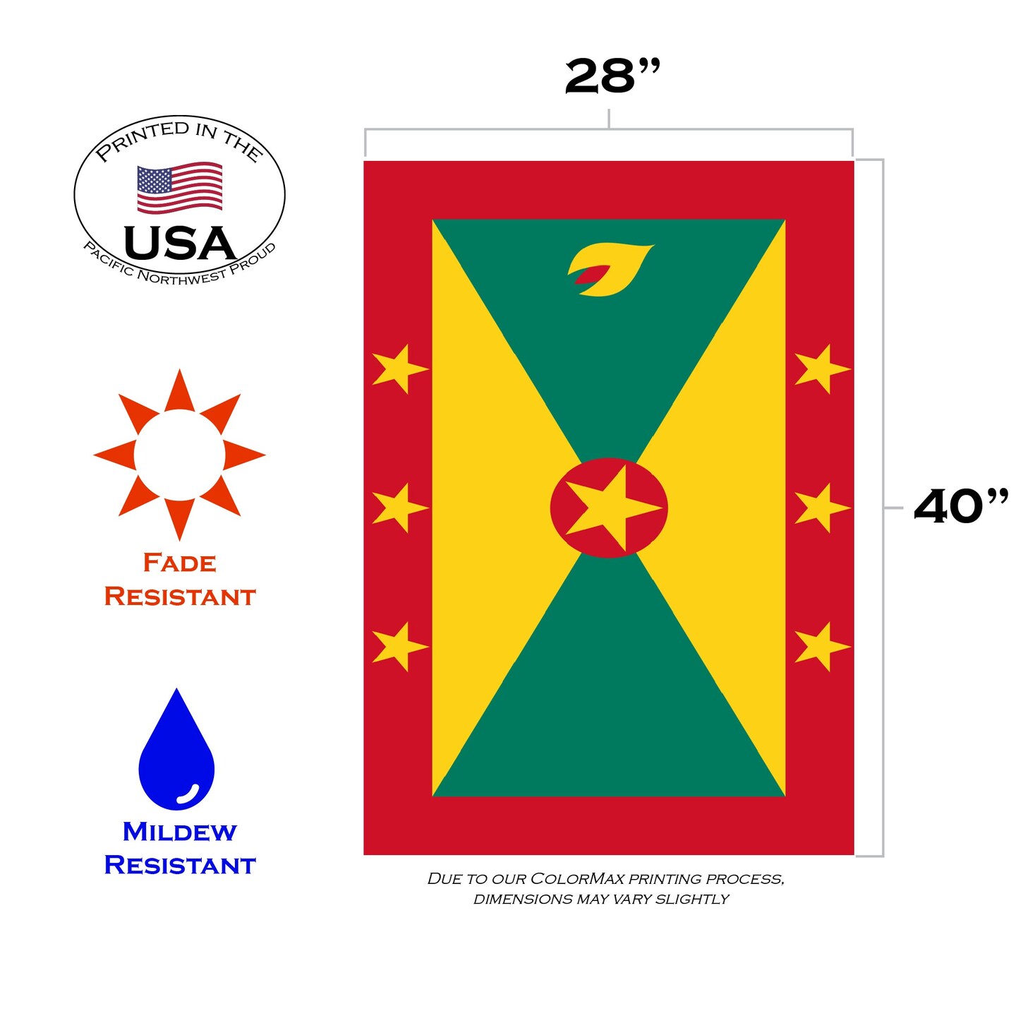 Flag of Grenada Decorative  Flag