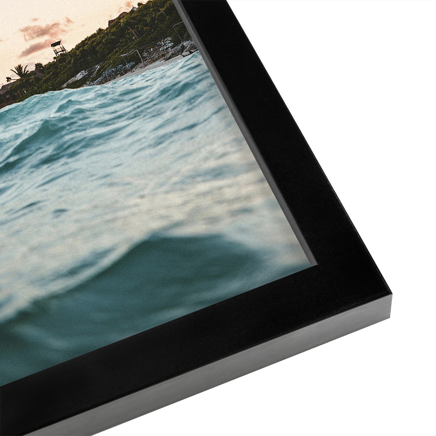 Blush Sunset In Ocean by Tanya Shumkina Frame  - Americanflat