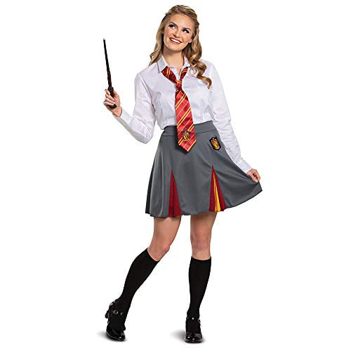 Gryffindor Adult Harry Potter Hogwarts House Uniform Costume Tie