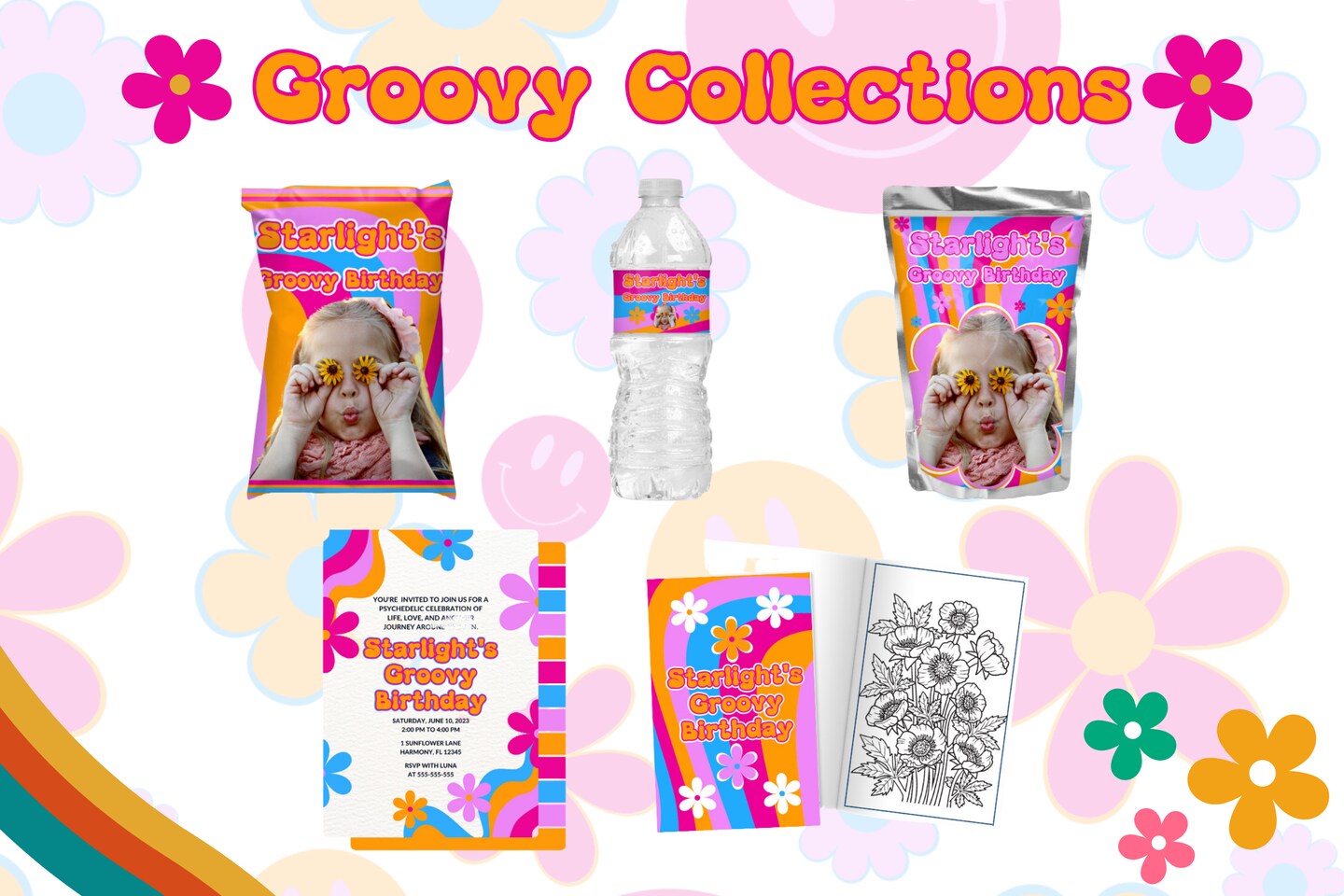 Custom Coloring Books #partyfavors #custompartyfavors