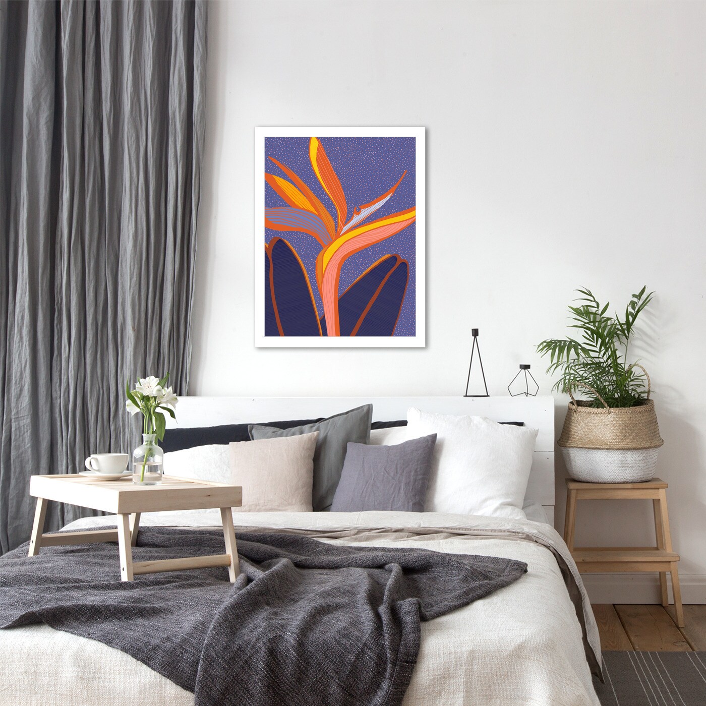 Bird Of Paradise by Modern Tropical Frame  - Americanflat