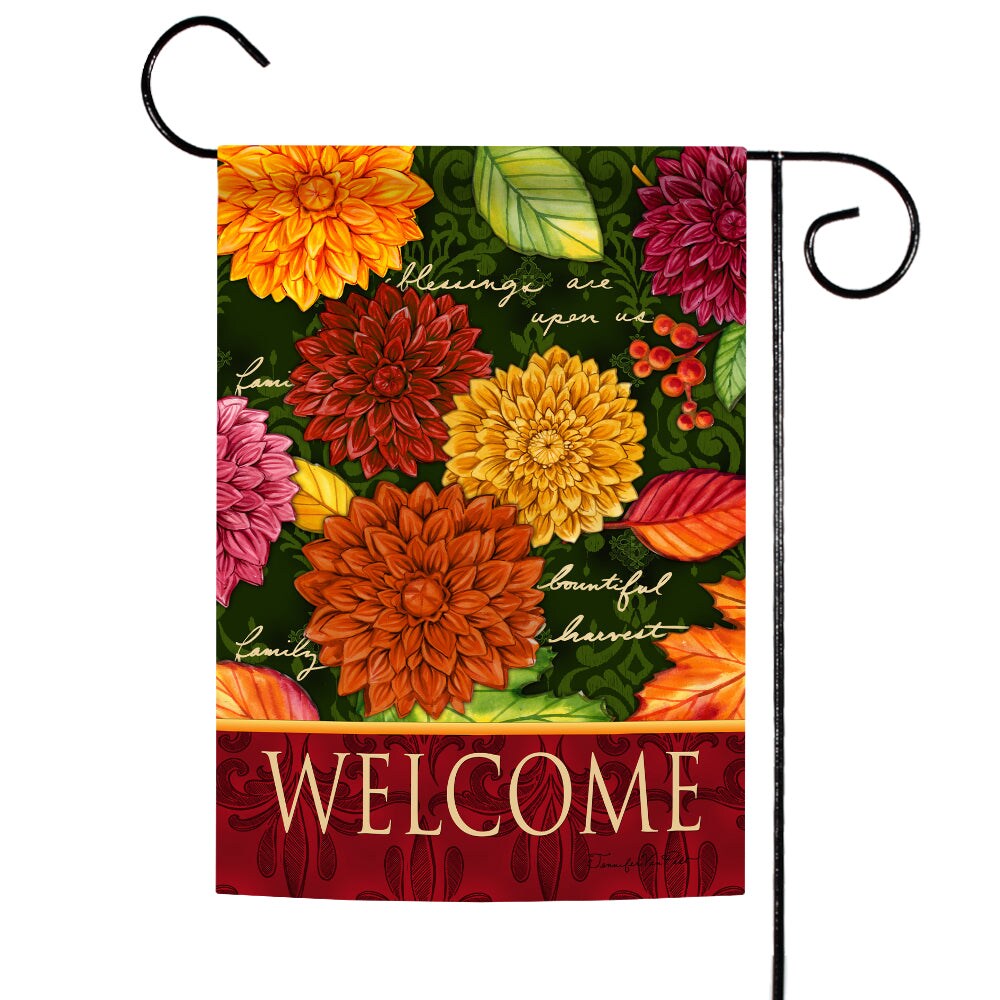 Welcome Mums Decorative Welcome Flag | Michaels