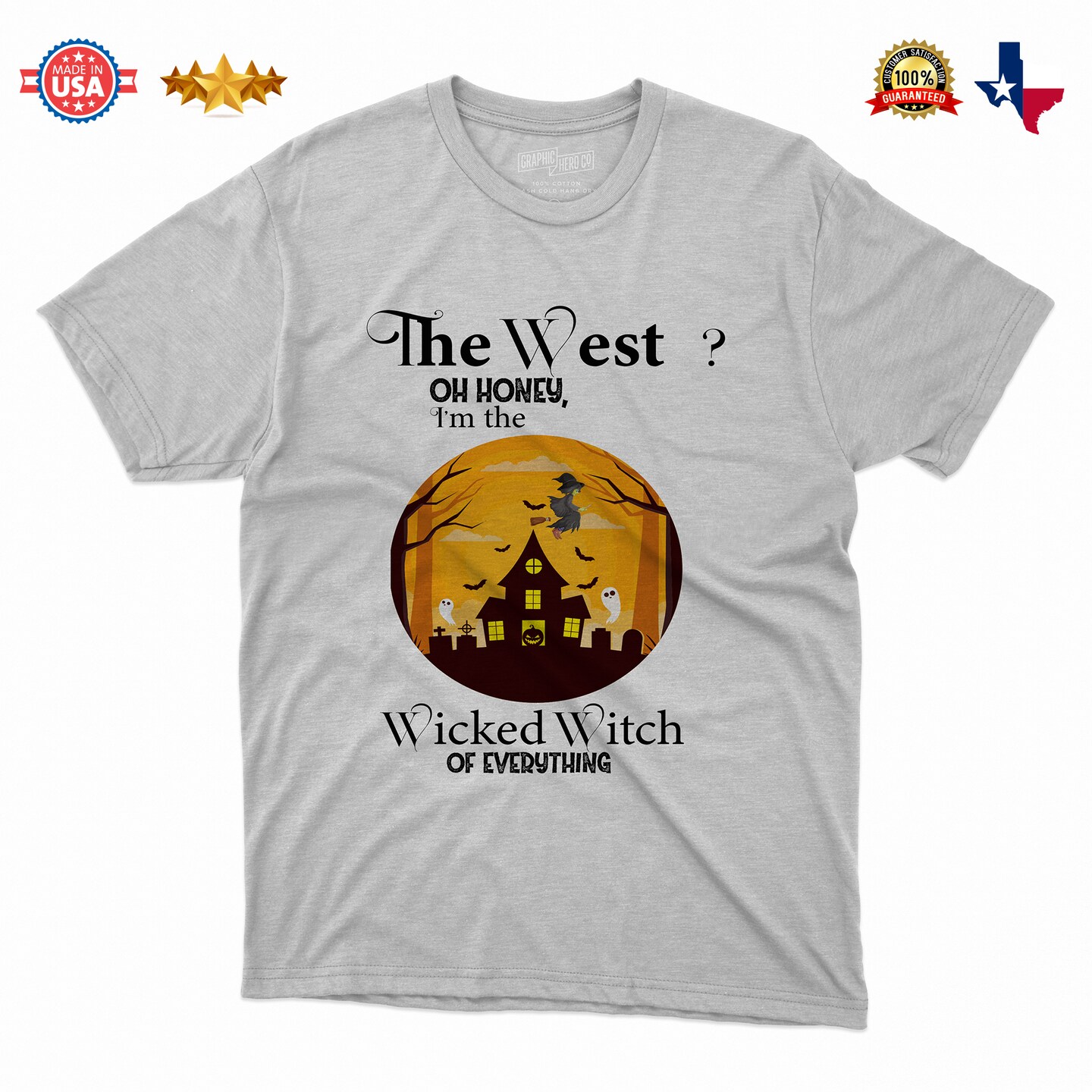 Just A Little Wicked Halloween Witch Trick Or Treat Shirt