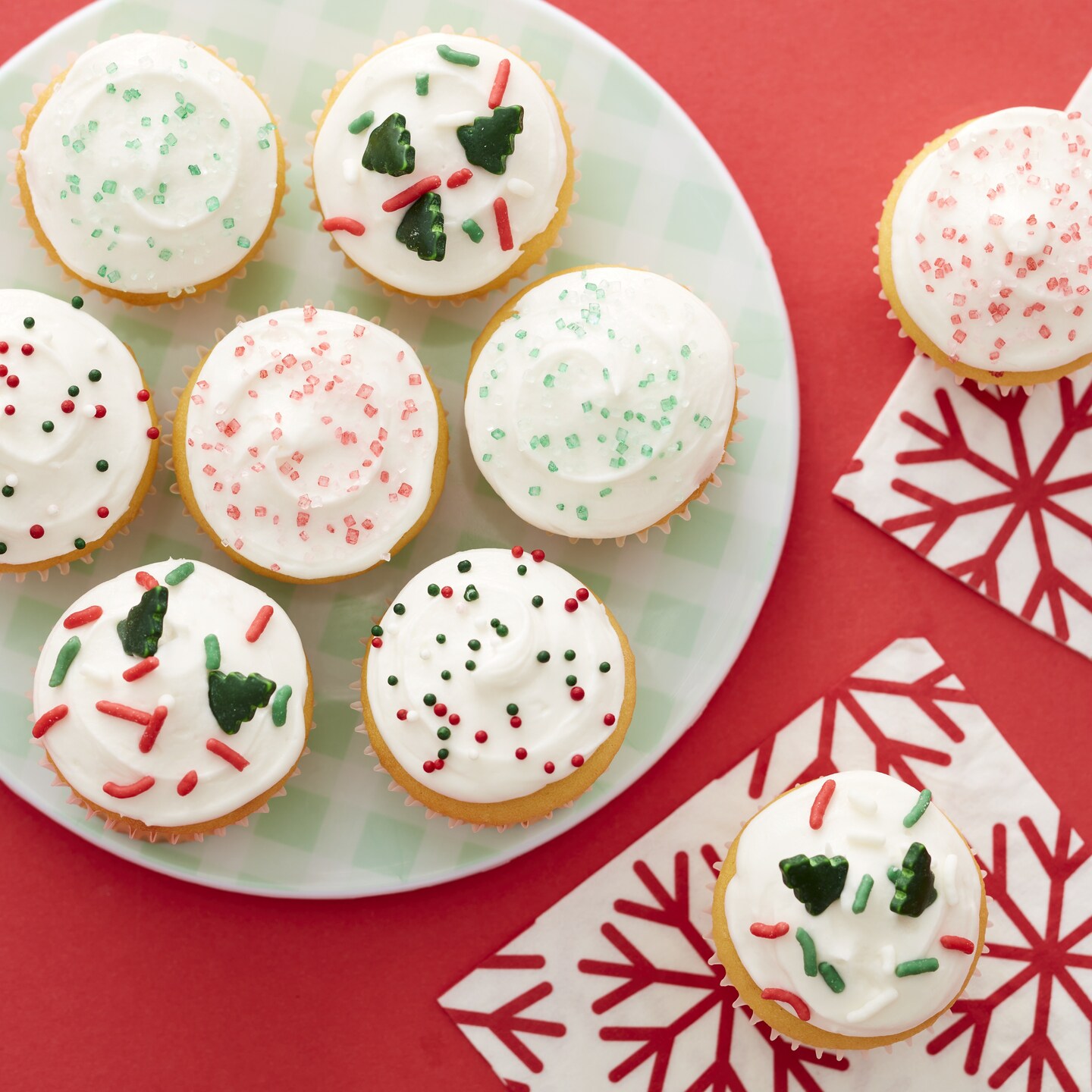 Wilton Mega Sprinkles Set 4/Pkg-Traditional Christmas