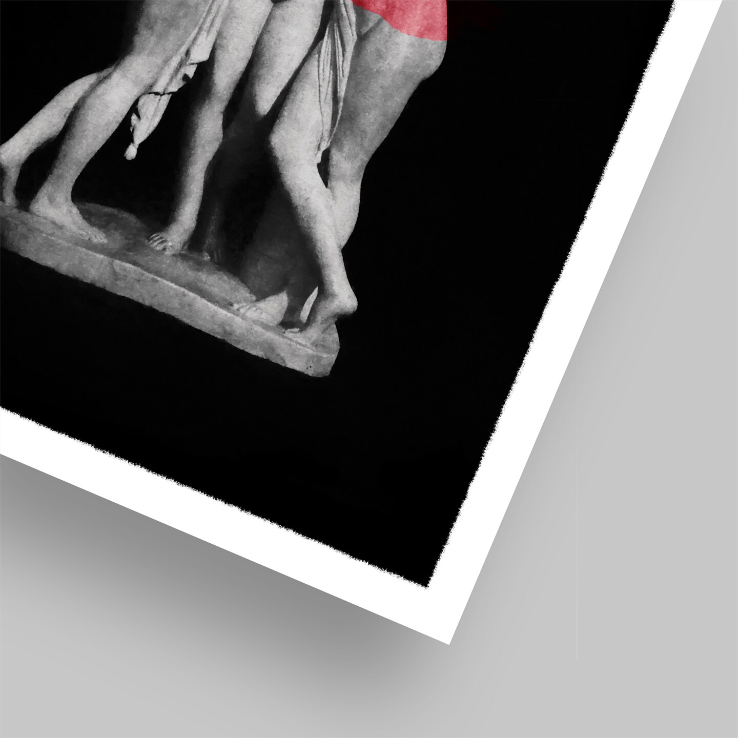 Three Pink Graces by Chaos &#x26; Wonder Design  Poster Art Print - Americanflat