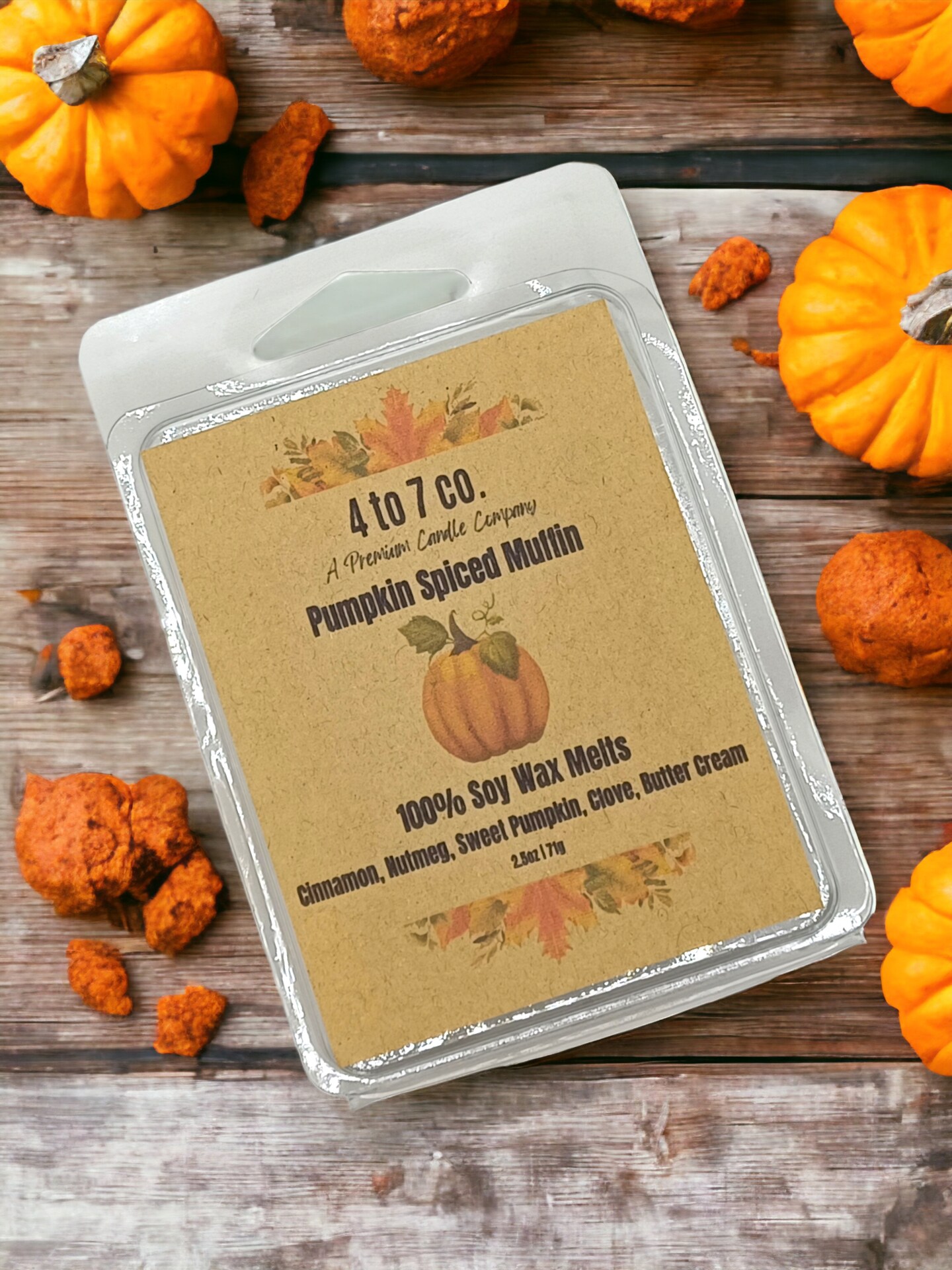 Cinnamon Pumpkin Wax Melts