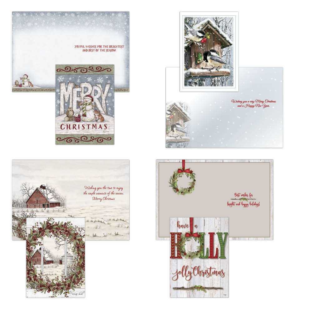 Country Christmas - Large Boxed Christmas Card Assortment | Michaels