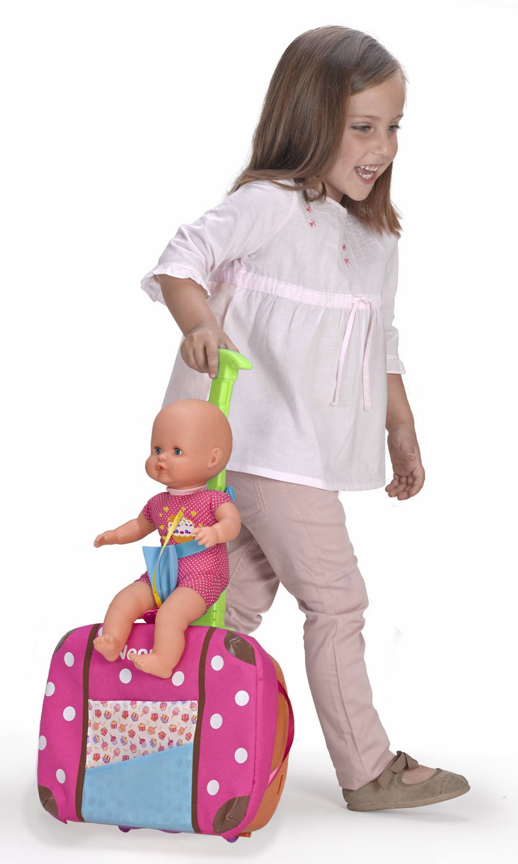 Nenuco Always with Me Baby Doll with Travel Bag Play Set