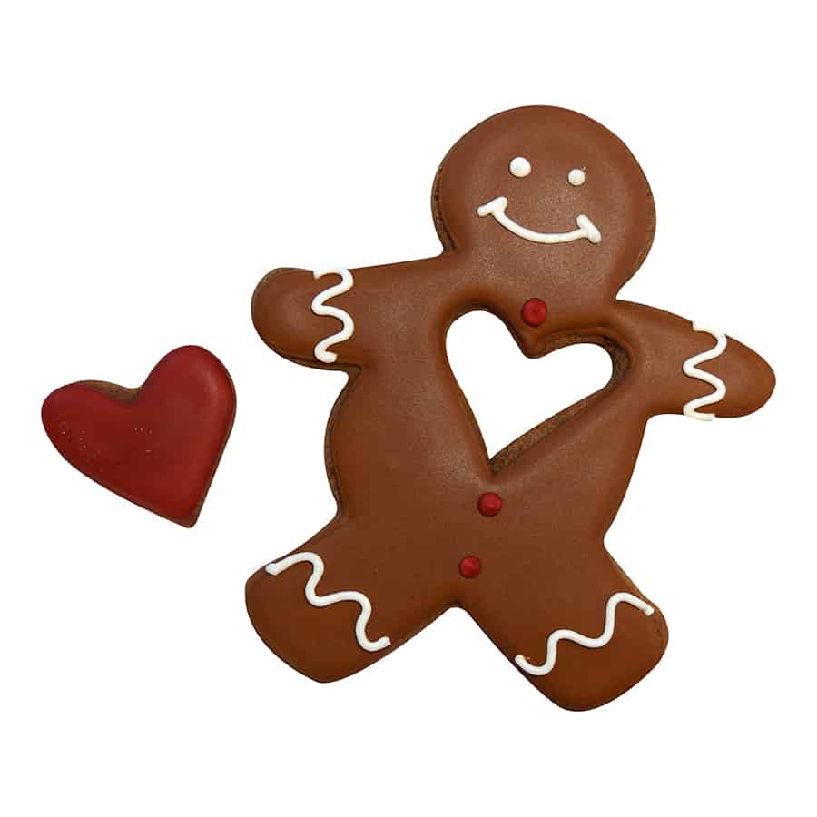 Gingerbread Boy Cookie Cutter (Brown, 5&#x22;)