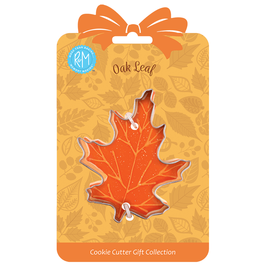 Oak Leaf Cookie Cutter 3.5&#x22; Carded