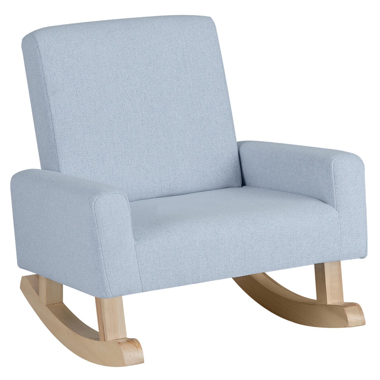 Kids upholstered online rocking chair