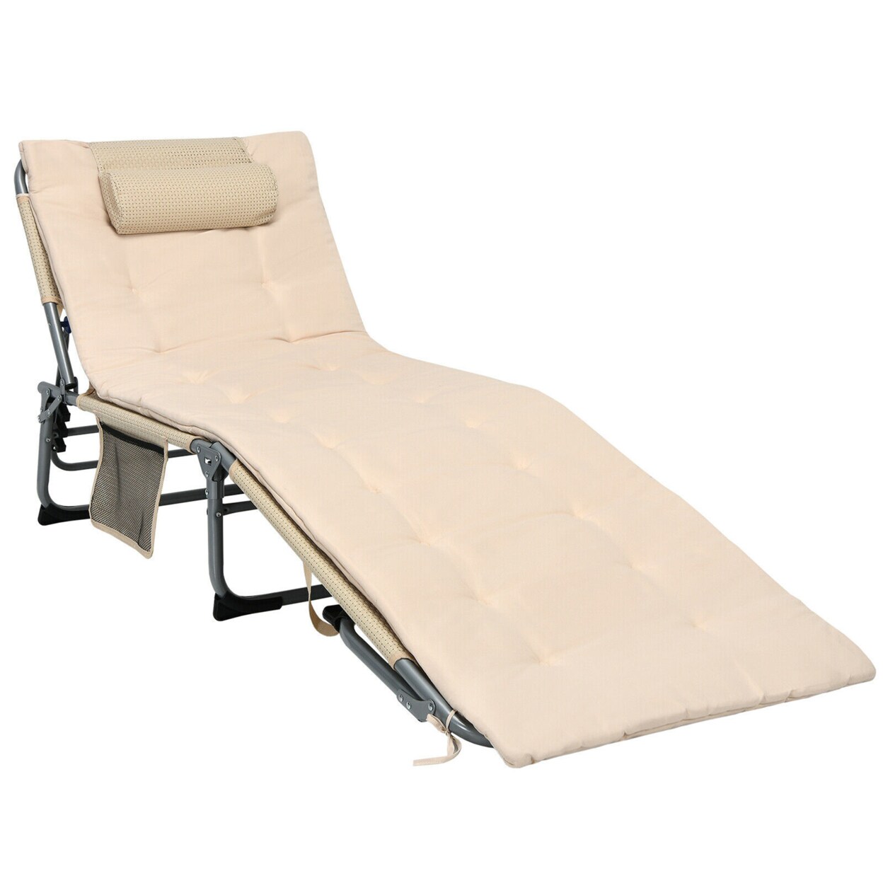 Gymax foldable best sale lounge chaise