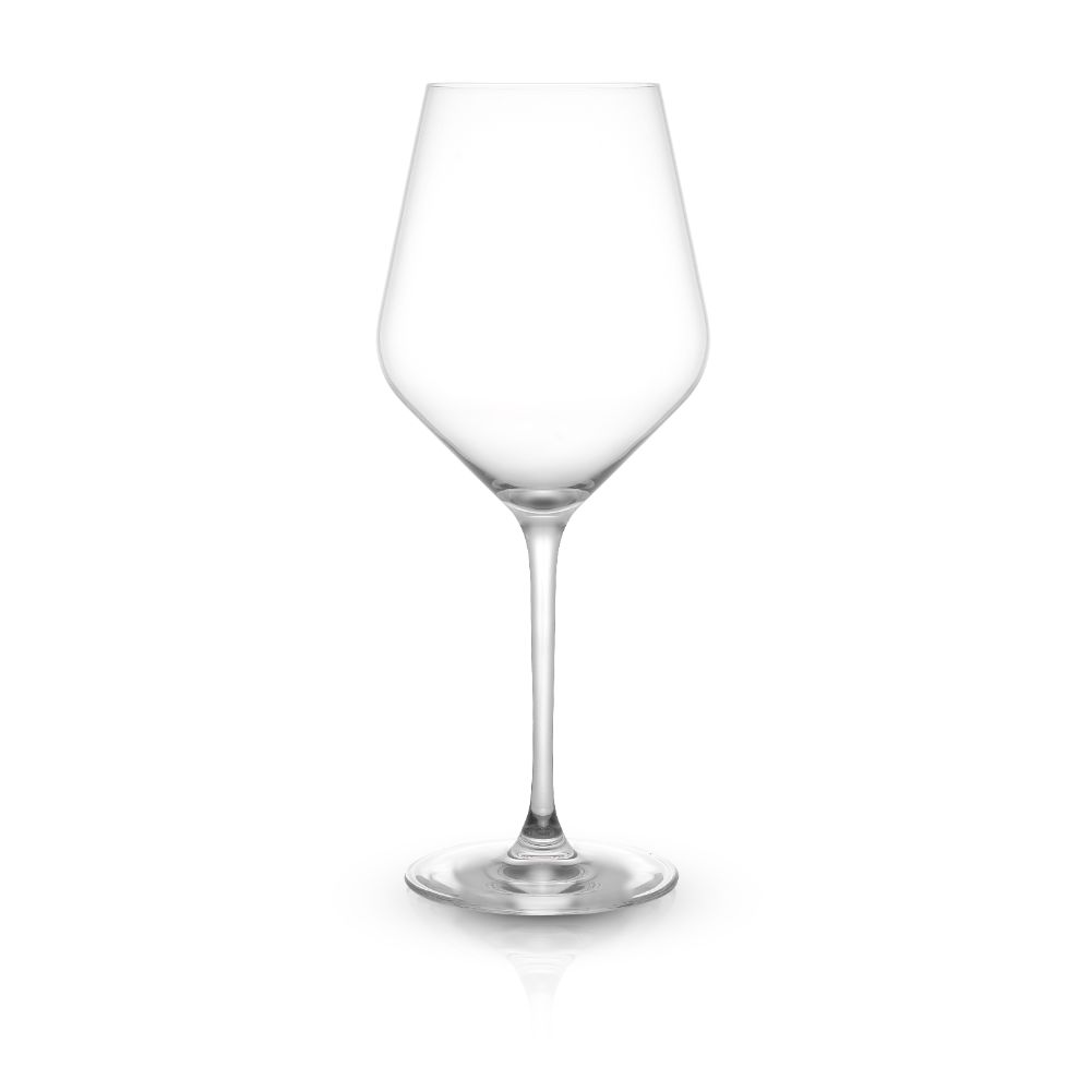 JoyJolt Layla Crystal Red Wine Glasses - 17 oz - Set of 4