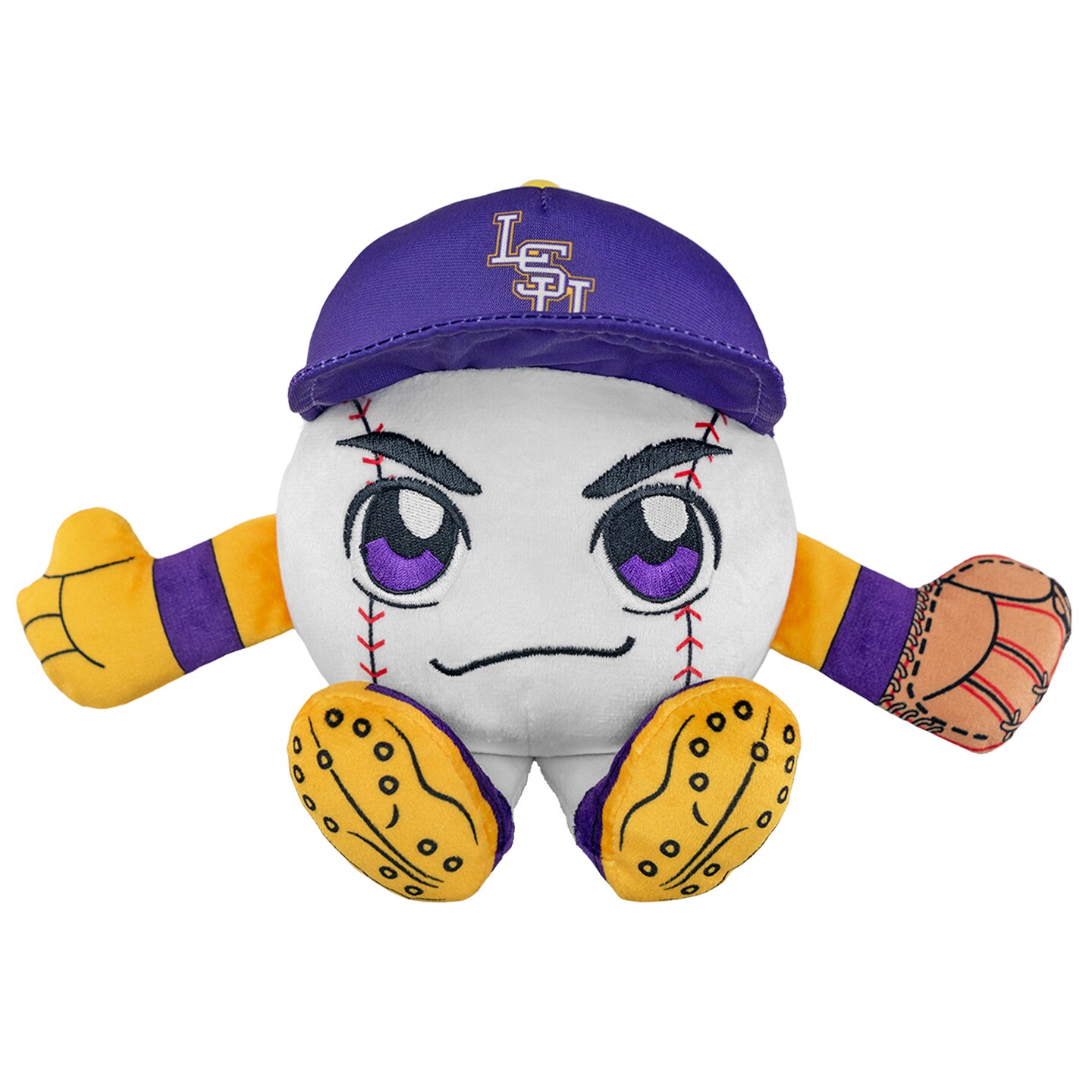 Bleacher Creatures LSU Tigers 8&#x22; Kuricha Baseball Plush