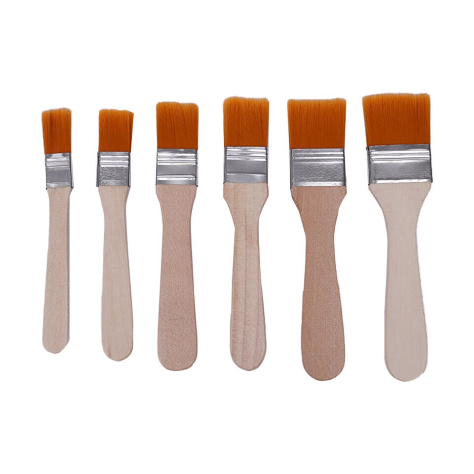 6 PCS Nylon Paintbrushes