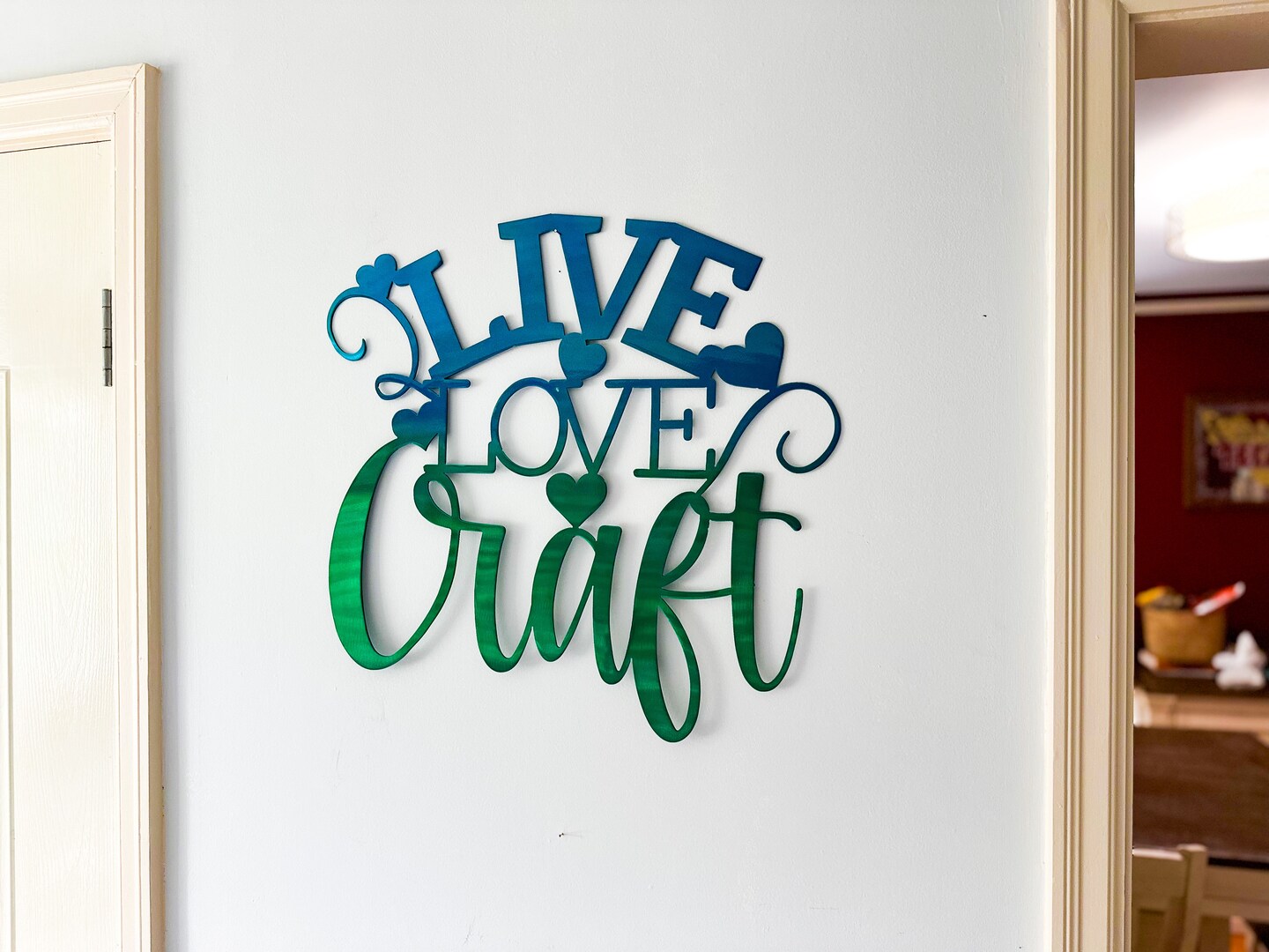 Live Love Craft Metal Wall Art MakerPlace by Michaels