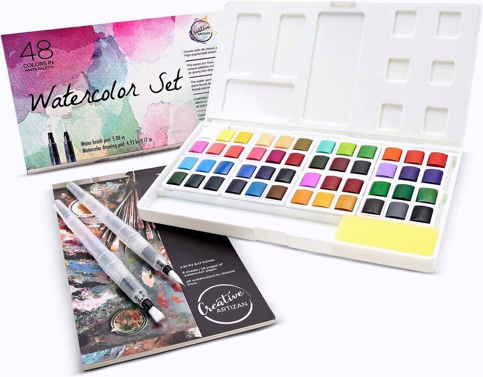 Watercolors Paint Set