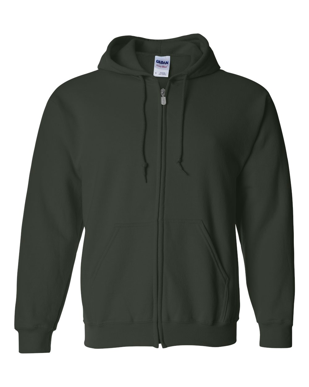 Gildan&#xAE; Heavy Blend Full-Zip Long Sleeve Hooded Sweatshirt