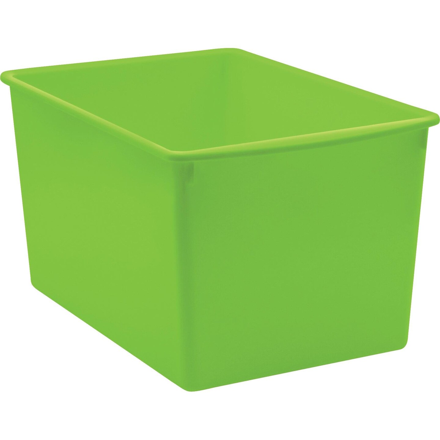 Lime Plastic Multi-Purpose Bin, Pack of 3