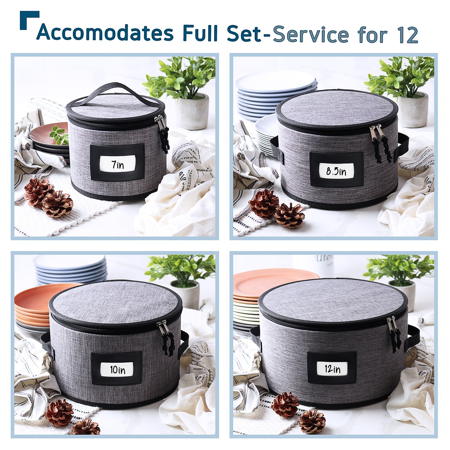 StorageBud Dish Storage Containers