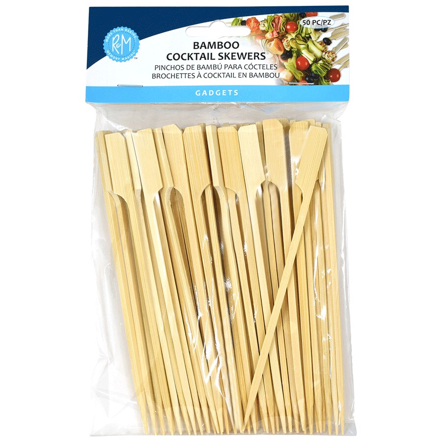 Bamboo Cocktail Skewers 50PK