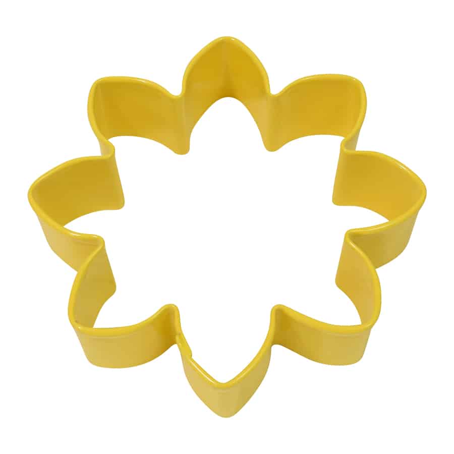 Daisy Cookie Cutter (Yellow, 3.5&#x22;)