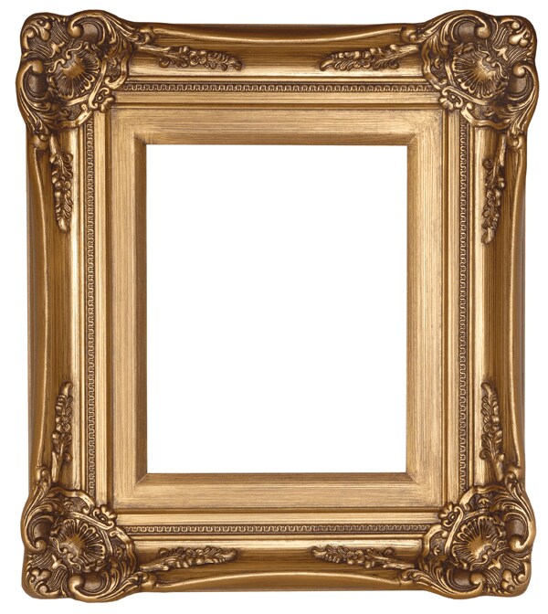 Gold Ornate Antique Picture Frame