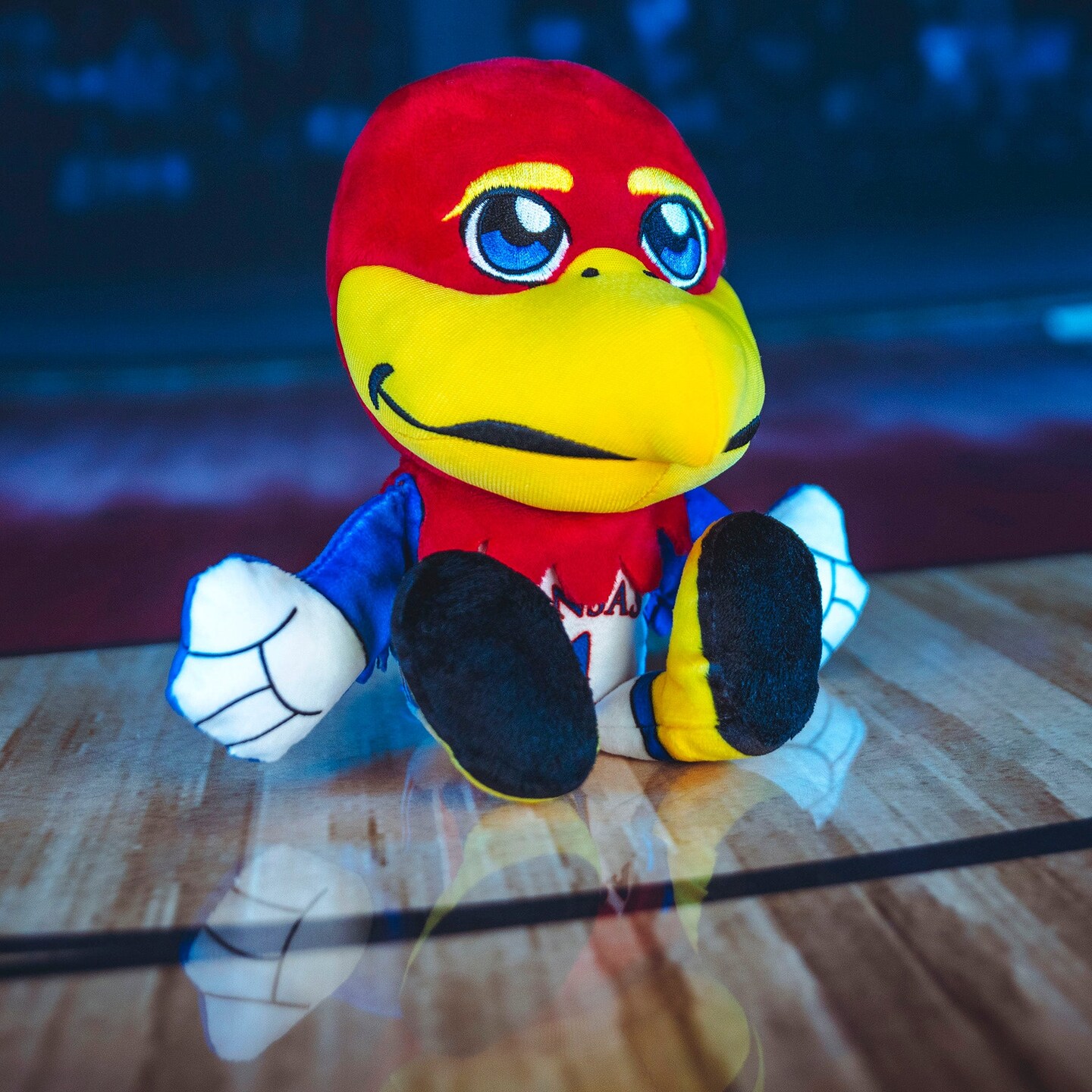 Bleacher Creatures Kansas Jayhawks Big Jay 8&#x22; Mascot Kuricha Plush