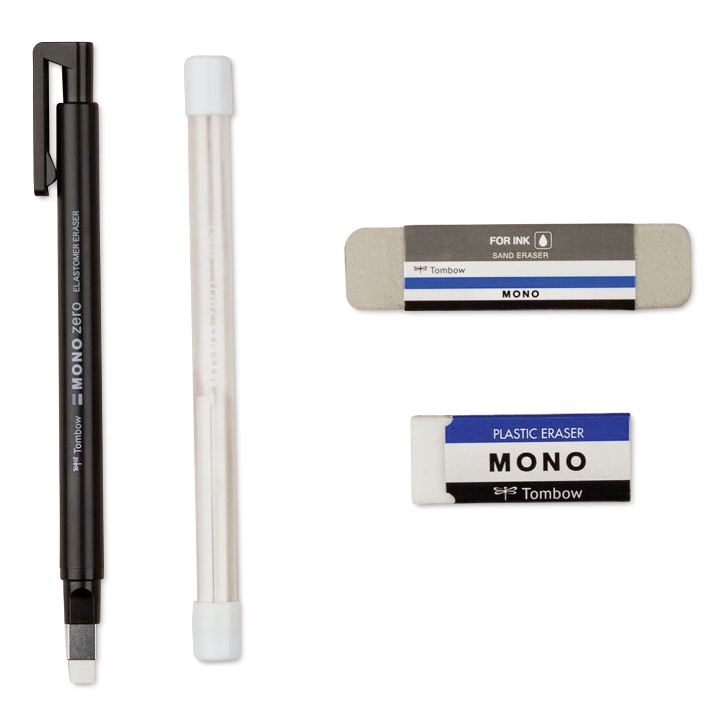 Tombow Mono Eraser Variety Pack - Set of 4