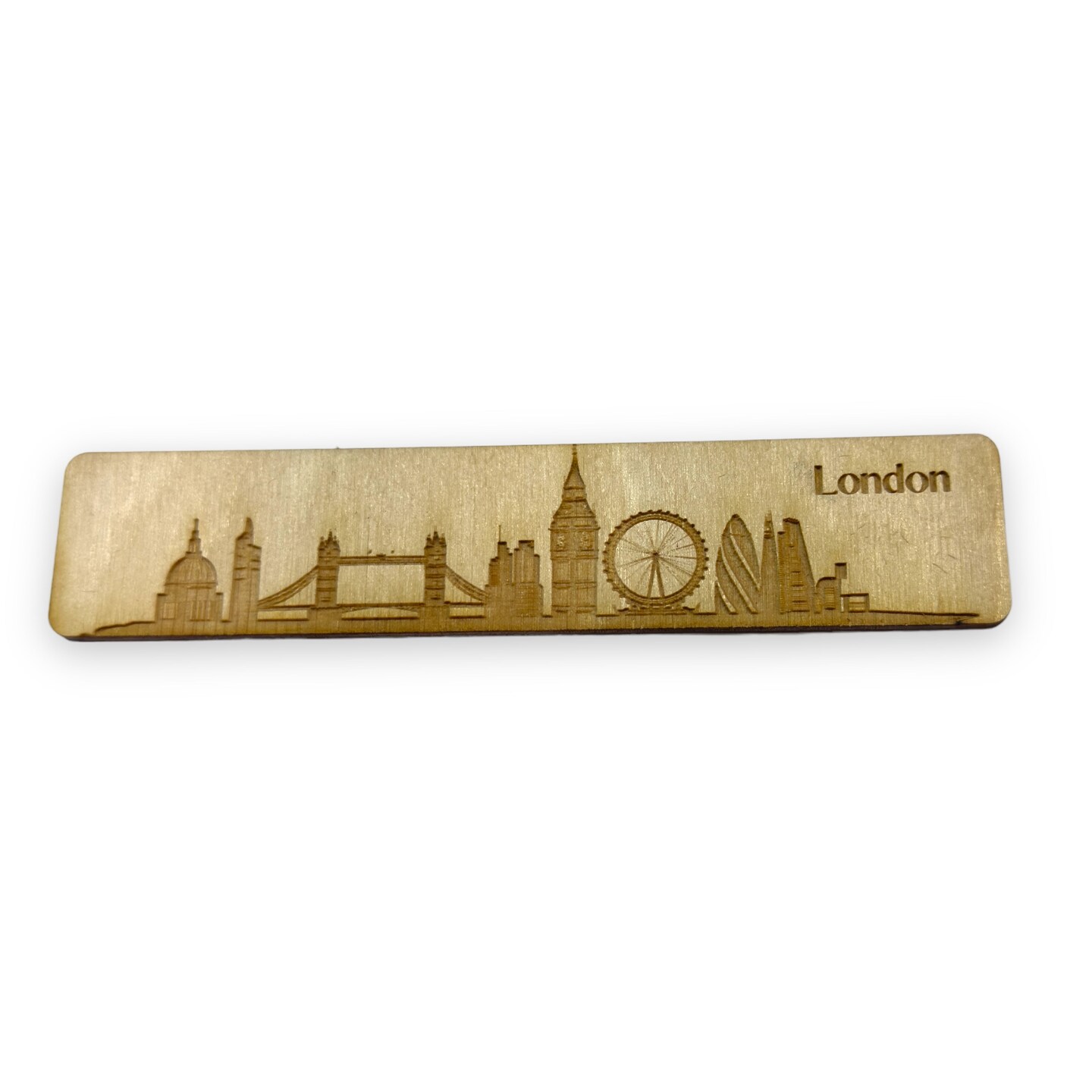 Bookmark - London Skyline - Birch wood Bookmark - London Skyline - Birch wood