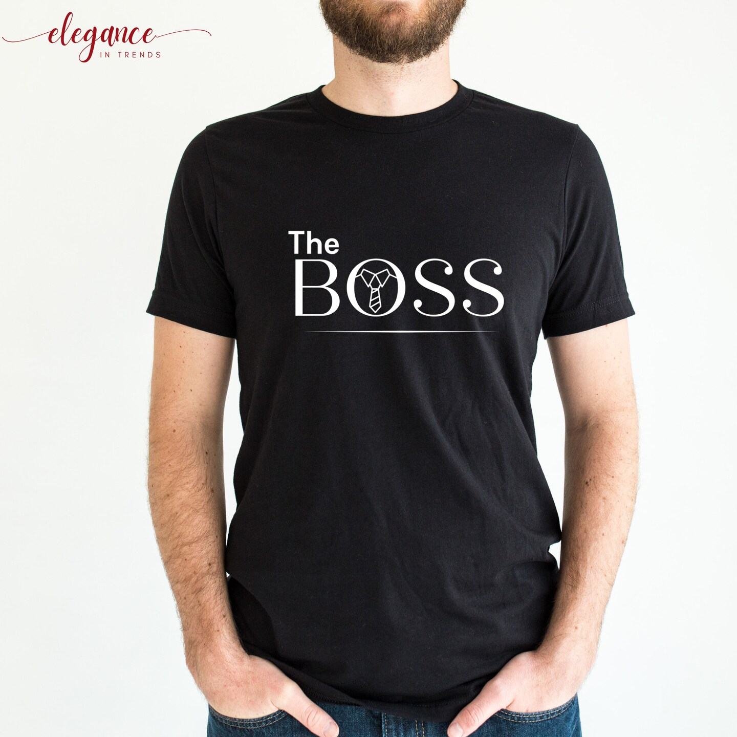 Camiseta Sin Mangas "Boss Dad" Para Hombre – Diseño Divertido De Jefe Y Papá, Ideal Para El Día Del Padre