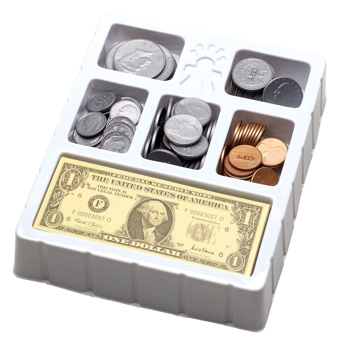 Play Money, Coins &#x26; Bills Tray