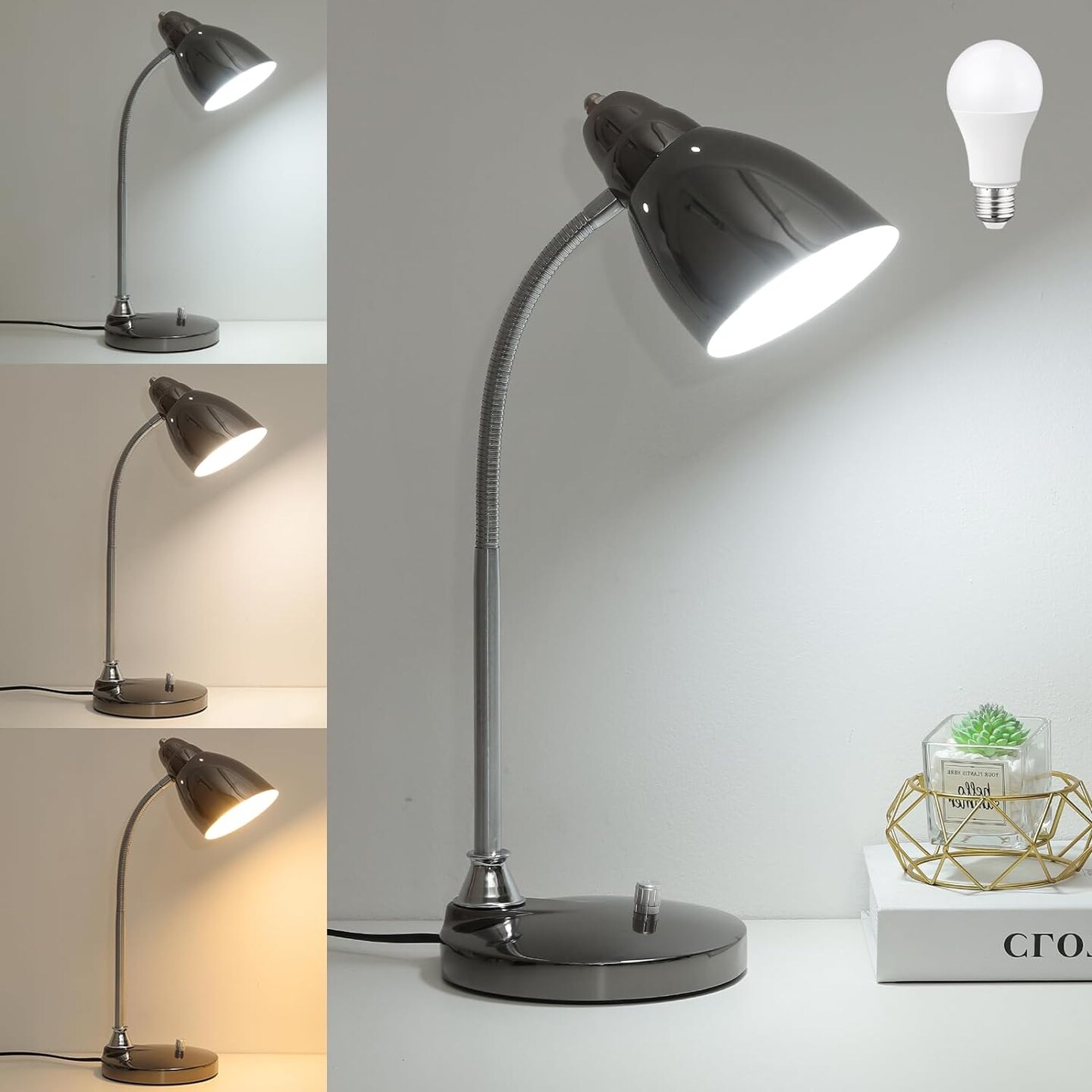 Vintage Flexible Neck Desk Lamp