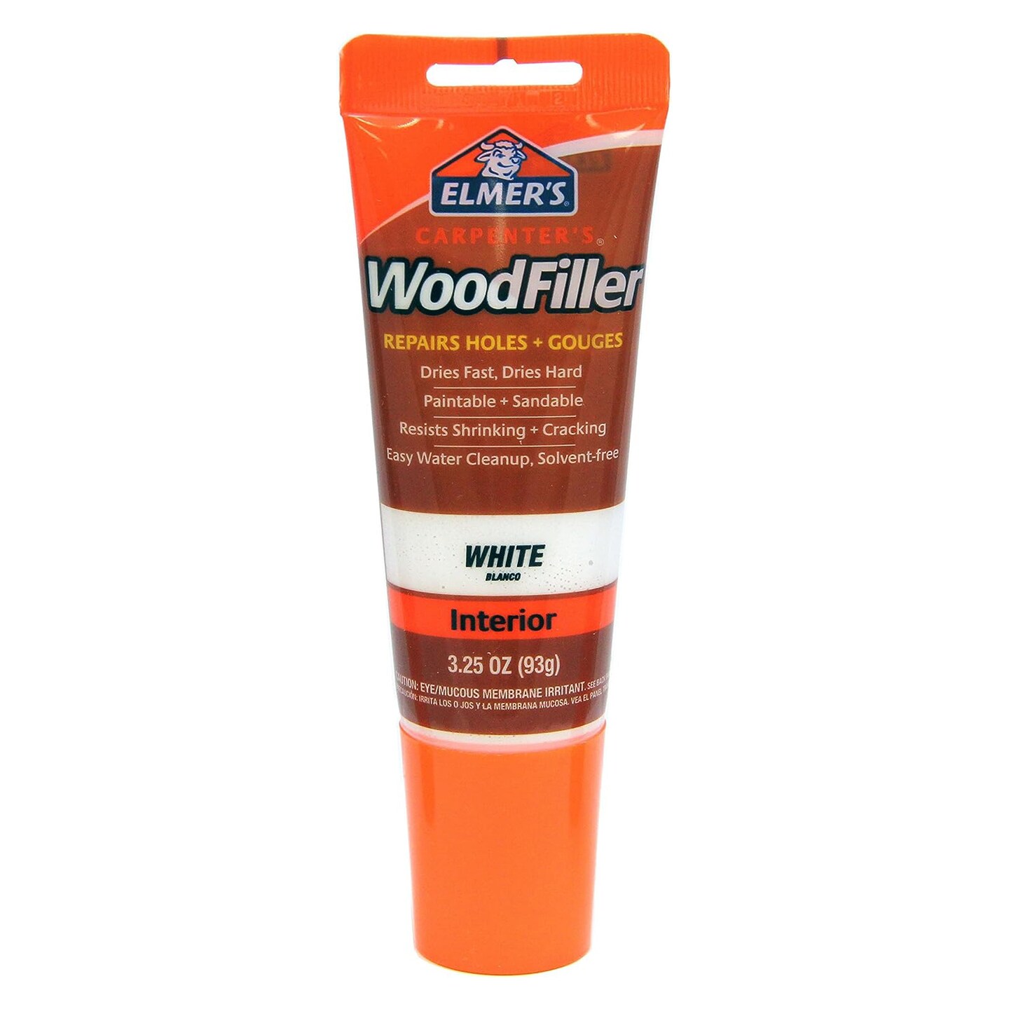 Elmer&#x27;s Carpenter&#x27;s Wood Filler, White, 3.25-Ounce, 6-Pack