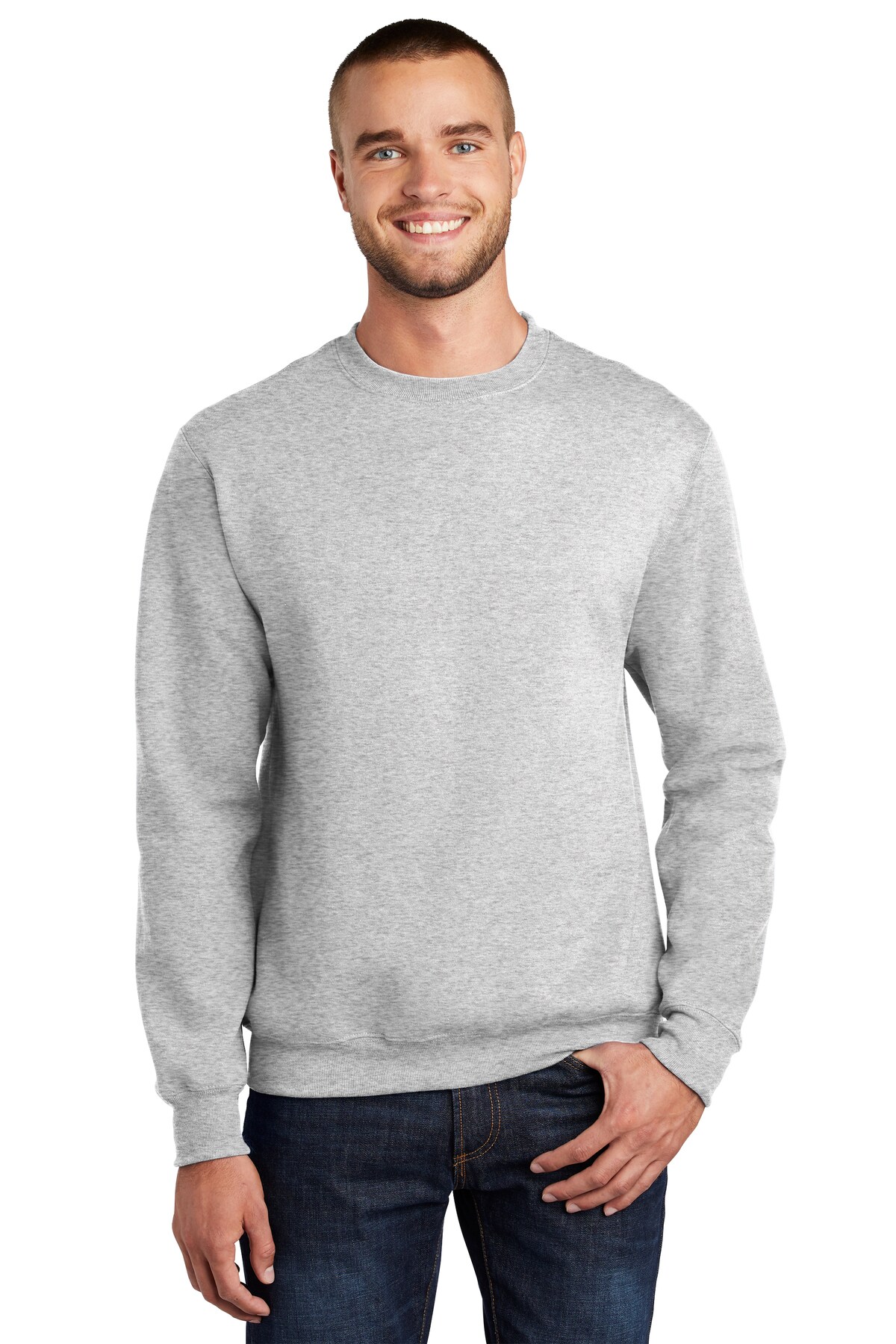 Moisture discount wicking sweatshirt