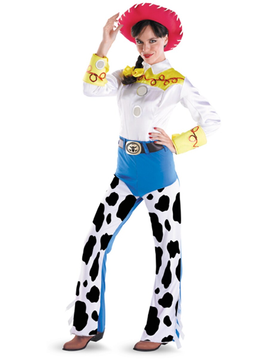 Women&#x27;s Deluxe Toy Story Cow Girl Jessie Costume
