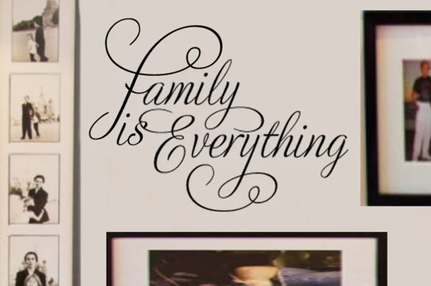 Family Wall Art Quotes Decor Decal FAMILY is Everything Hallway Entryway wall art