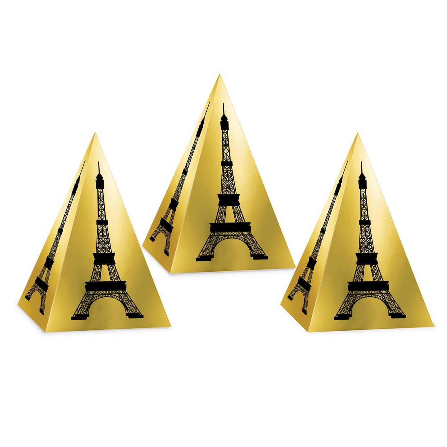 Eiffel Tower Favor Boxes - Parisian Charm for Any Occasion (Pack of 12)
