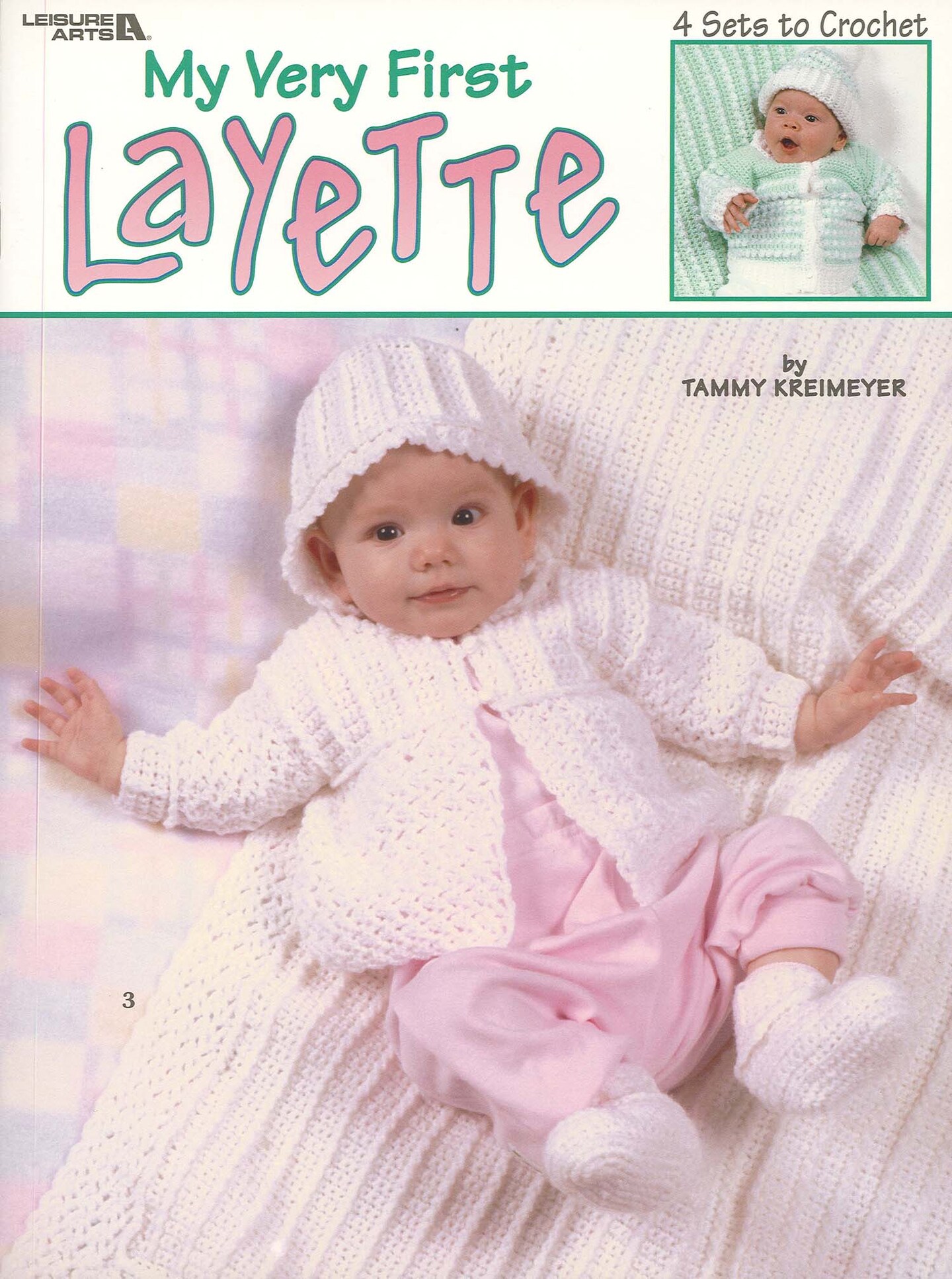 Leisure Arts My Very First Layette Crochet Book